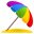 umbrella on ground