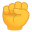 raised fist