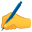 writing hand